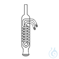 Refrigerante di Dimroth mantello 400mm giunto sferico inferiore maschio GS35/20 Refrigerante di...